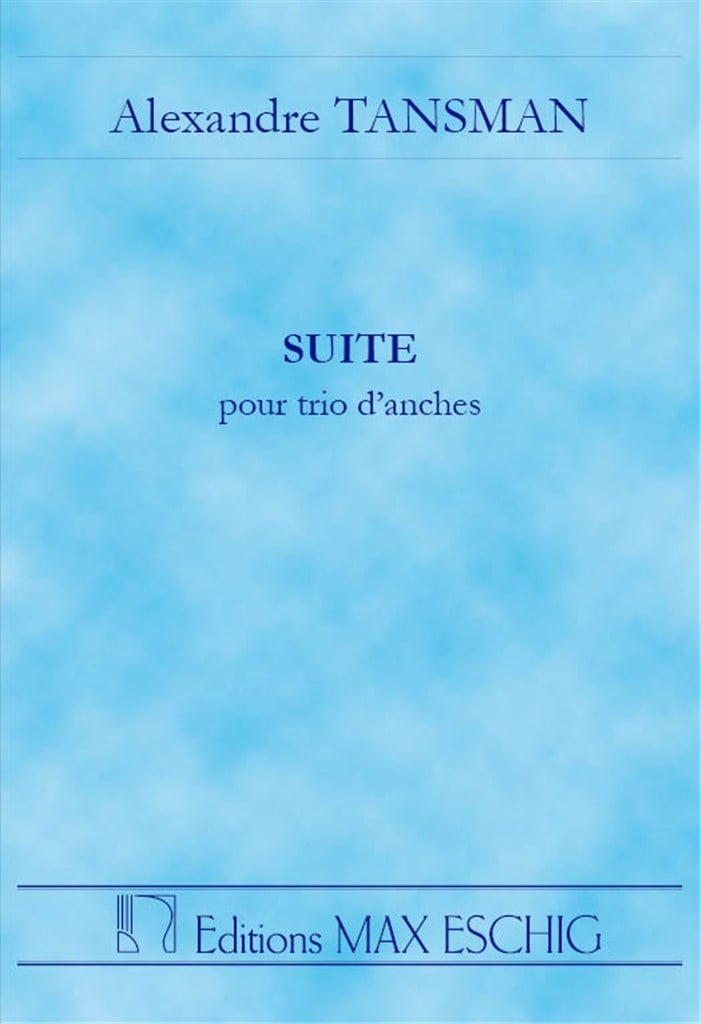 Suite, Pour Trio D'Anches, Hbs-Cl-Basson Poche